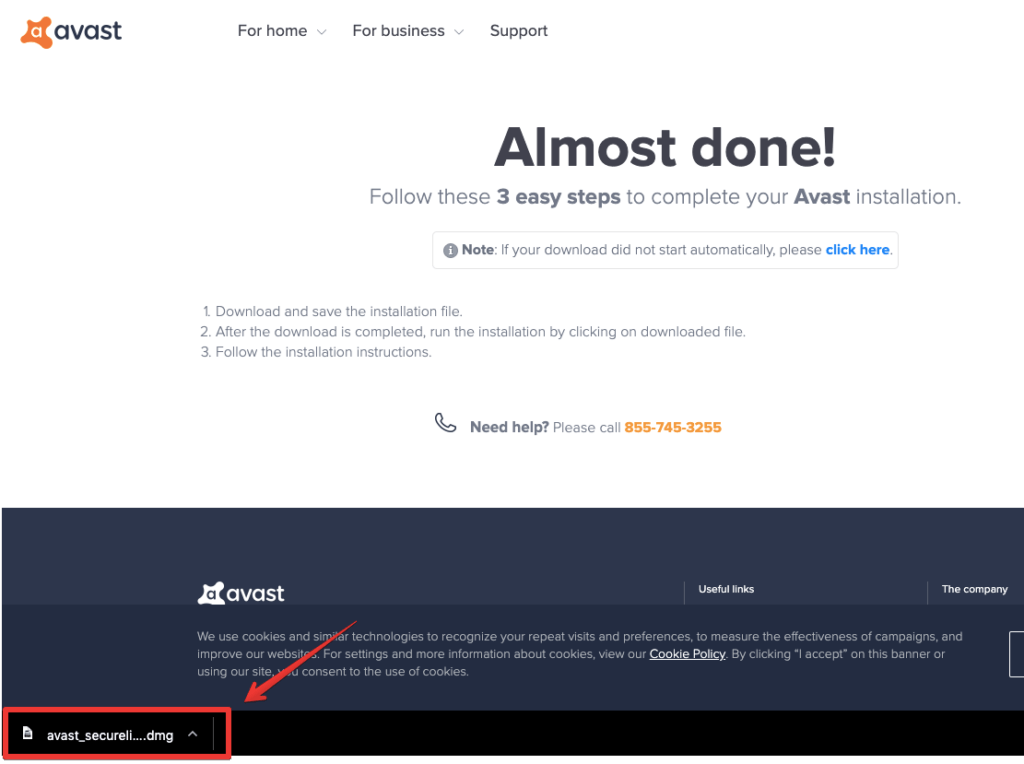 Enter avast activation code